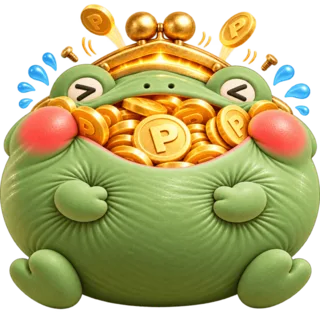 ケロ丸（口がぱんぱん）